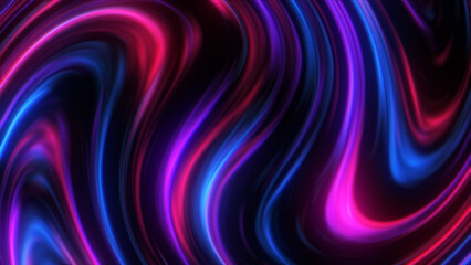Fractal colorful swirl stripped background