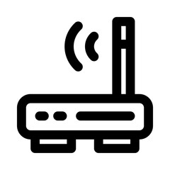 router icon for your website, mobile, presentation, and logo design.