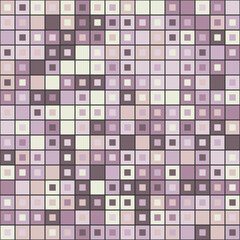 Seamless geometric pattern of multicolored squares. A template for textures, textiles, simple backgrounds and creative ideas