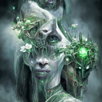 Abstract Wall Art of Women