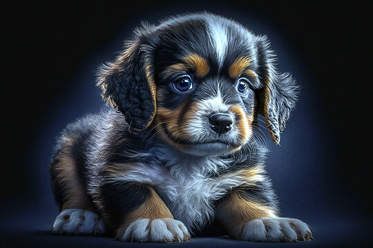 portrait of a puppy