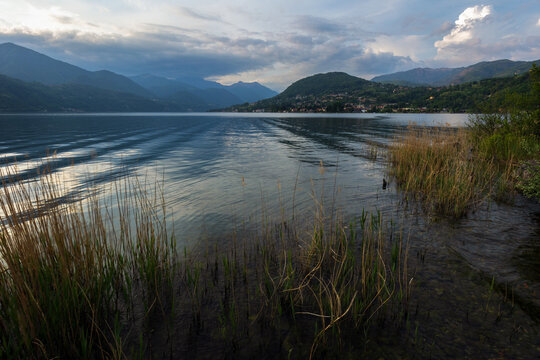 Paesaggio lungolago Orta San Giulio