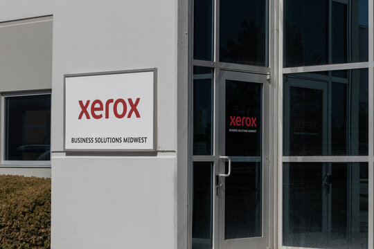 Xerox Business Solutions Midwest office. Xerox sells print and digital document products and services.