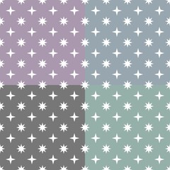 seamless pattern seamless pattern stars flowers  snowflakes