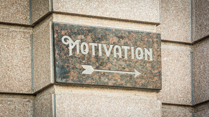 Street Sign to Motivation