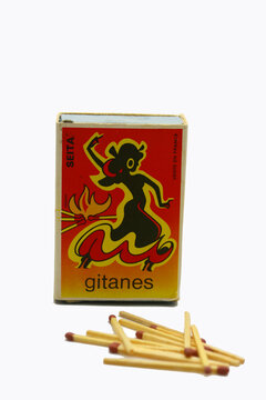 boite d allumettes la gitane de chez Seita