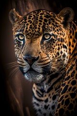 Fototapeta na wymiar Portrait of a Jaguar
