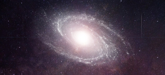andromeda galaxy with its nucleus of light