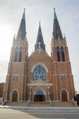 Exterior view of the Holy Family Cathedral