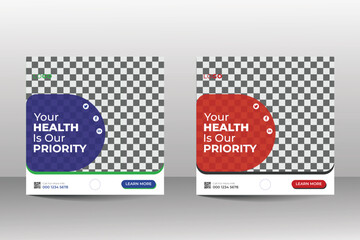 Modern and creative school admission fashion sale shopping professional business corporate social media post design template