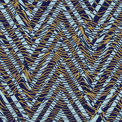 Abstract zigzag seamless pattern