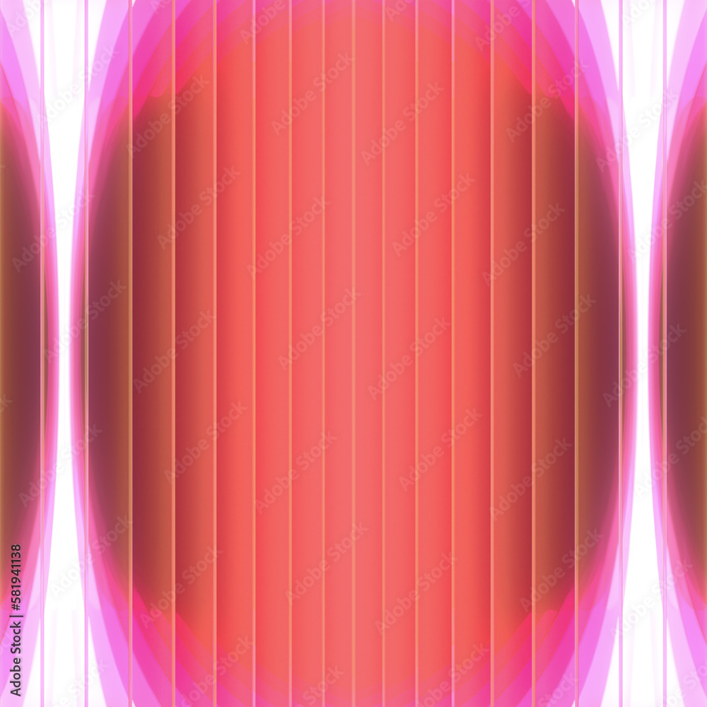 Leinwandbilder Futuristic gradient waves. Flowing lines of neon color. Modern 3d rendering pattern. Digital illustration