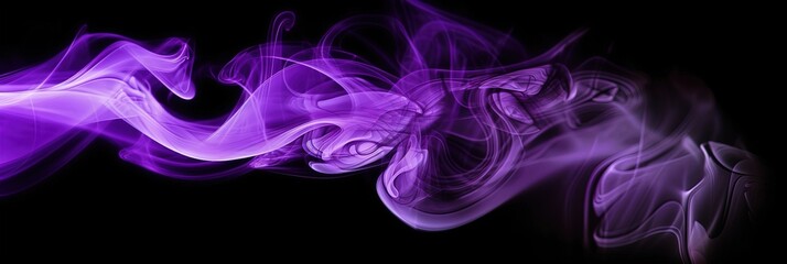 Obraz na płótnie Canvas colorful purple smoke