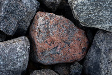 large granite  stones  background