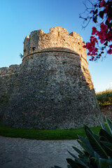 Angioino Aragonese Castle in the town of Agropoli.