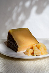 old matured Spanish goat cheese