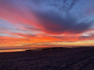 sunset in Wales