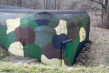 anti-tank bunker from the Second World War