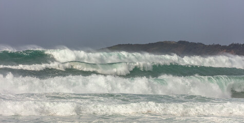 big waves in the ocean in Australia