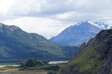 Fototapeta na wymiar landscape with lake (Patagonia - Argentina)