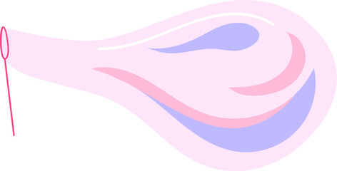 Soap bubble illustration