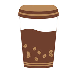 paper coffee cups. Coffee Cup Mockup. Vector Template