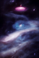 Obraz na płótnie Canvas sky with stars