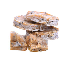 java sugar or palm sugar or brown sugar in cube transparent png