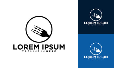 eat and drink logo icon set