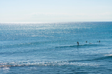 Obraz premium 神奈川県 湘南海岸の風景