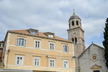 Fototapeta na wymiar Old church in Cavtat, Croatia. 
