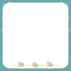 Love Frame Decoration