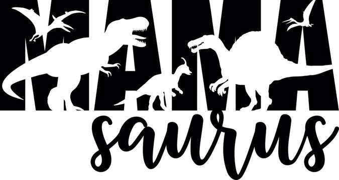 Family Saurus Svg, Mama Saurus Svg, Dinosaur Family Svg, Matching Family Svg, Mamasaurus Svg, Saurus Svg, T Rex Svg, Dinosaur Svg