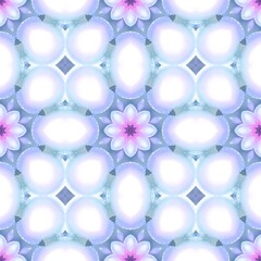 Abstract vintage traditional seamless violet pattern design inspired by tile art from Portugal and Spain. colourful ornament Morrocan Tiles.