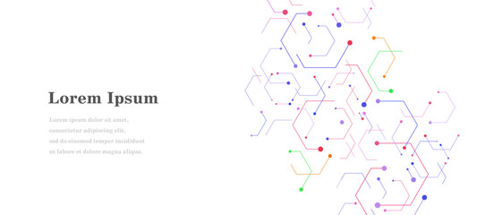 幾何学 抽象 六角形 科学 背景 透過