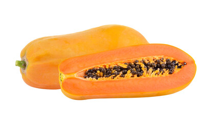 papaya on  transparent png