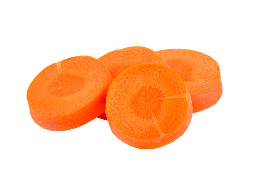 Slice Carrot On Transparent Png