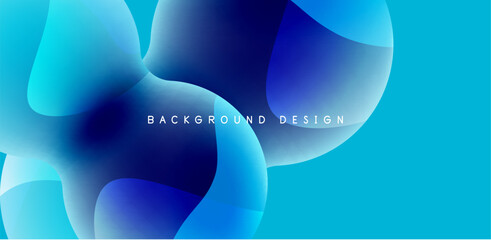 Bright abstract background glossy shiny circle and sphere composition. Minimalist geometric vector Illustration For Wallpaper, Banner, Background, Card