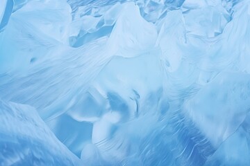 Background Ice. Winter Background Icy Blue. Backdrop with abstract iceberg shapes. Generative AI