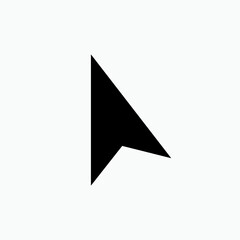 Pointer Cursor Icons. Web Arrows Cursor, Mouse Clicking.
