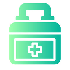 frist aid gradient icon