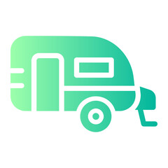 caravan gradient icon