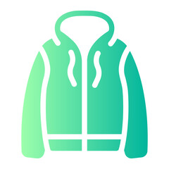 jacket gradient icon