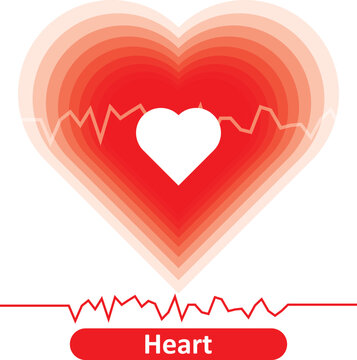 heart typography t shirt design and stickier design 