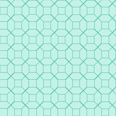 Seamless background with pastel tones Chinese style line graphics