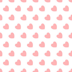 pink heart seamless background