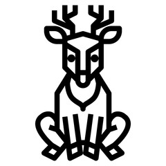 deer icon style