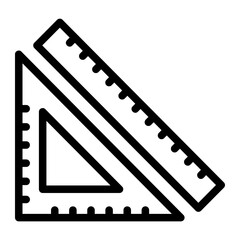 ruler line icon