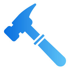 hammer gradient icon