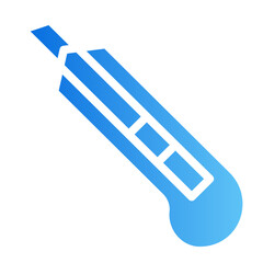 cutter gradient icon
